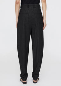 Pantalon fuselé - Black Pinstripe
