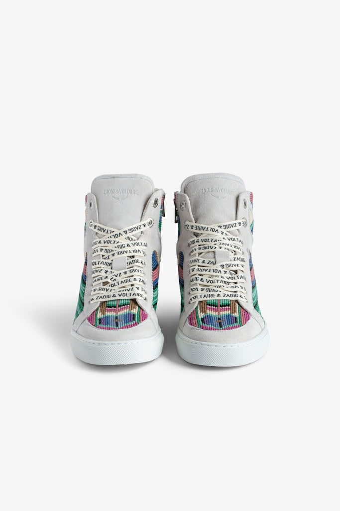 ZHORS LINE WHITE HIGH FLASH FOLK BEADS