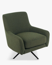 Fauteuil design pivotant Golden Gun - Vert kaki