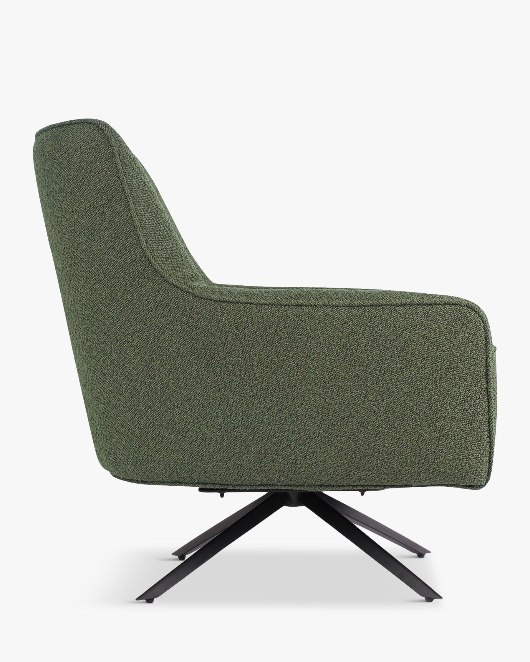 Fauteuil design pivotant Golden Gun - Vert kaki