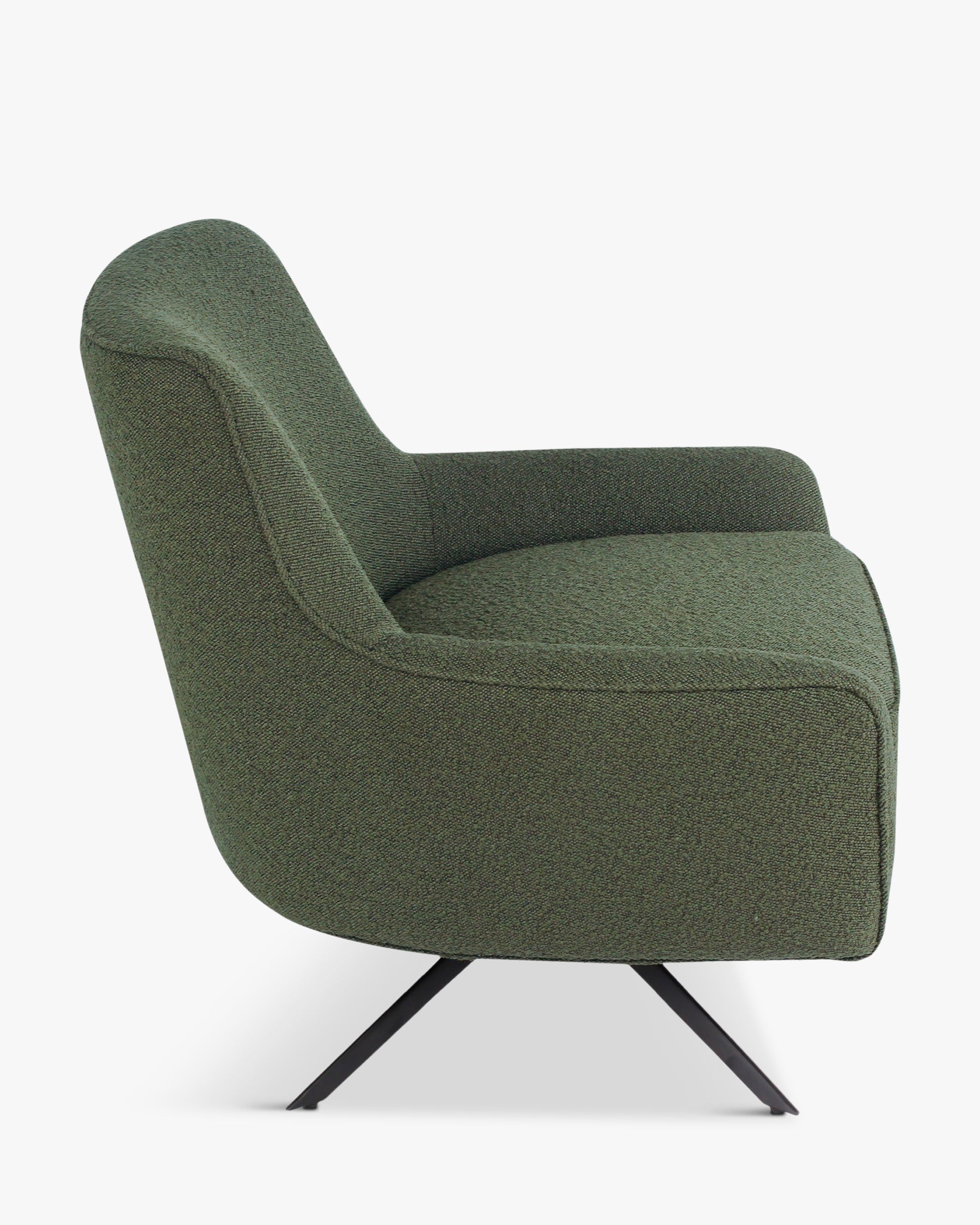 Fauteuil design pivotant Golden Gun - Vert kaki