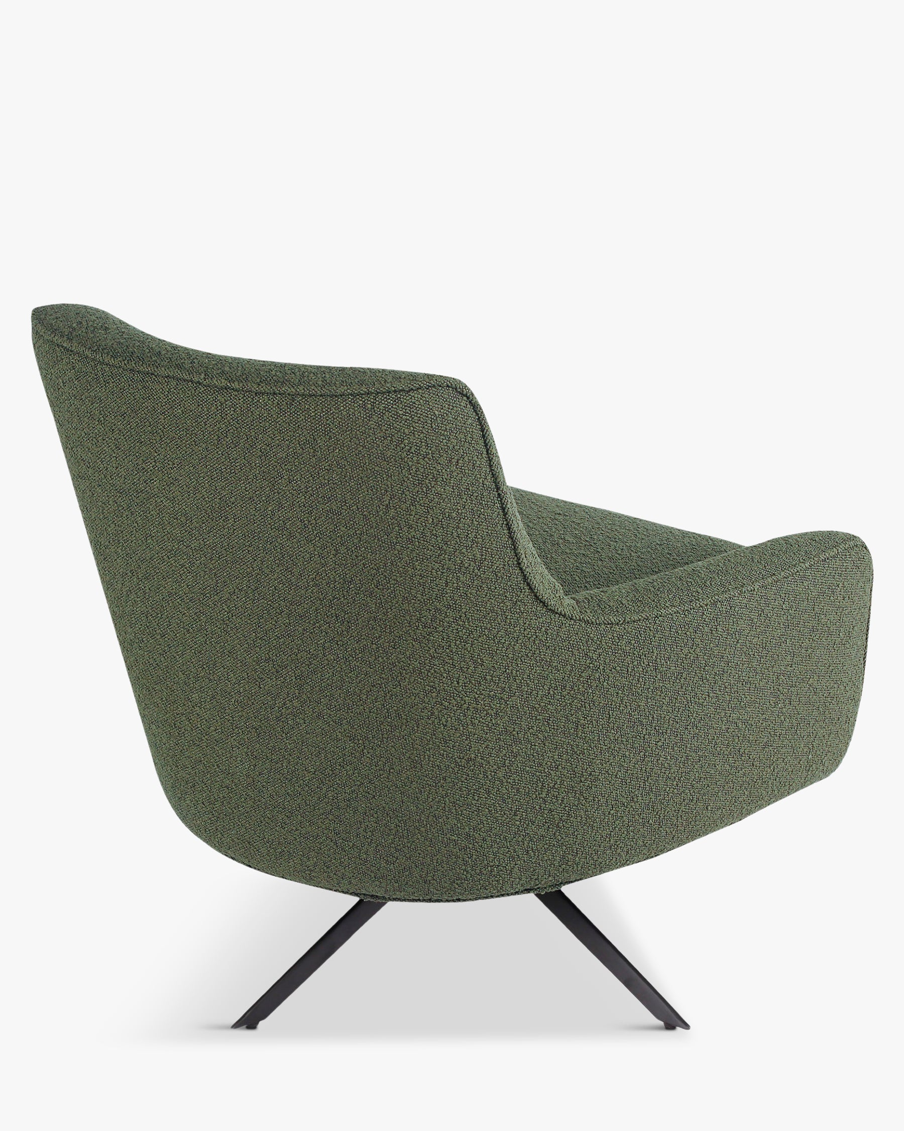 Fauteuil design pivotant Golden Gun - Vert kaki