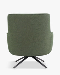 Fauteuil design pivotant Golden Gun - Vert kaki