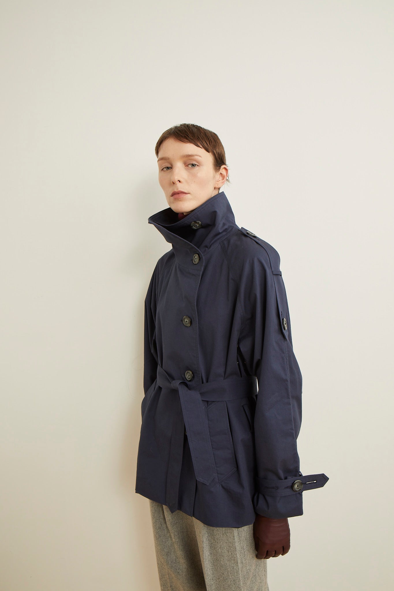 ZNOSTOCK_NAVY OUTERWEAR ASTAIR - Navy