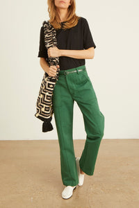 Pantalon droit Souky - Purple