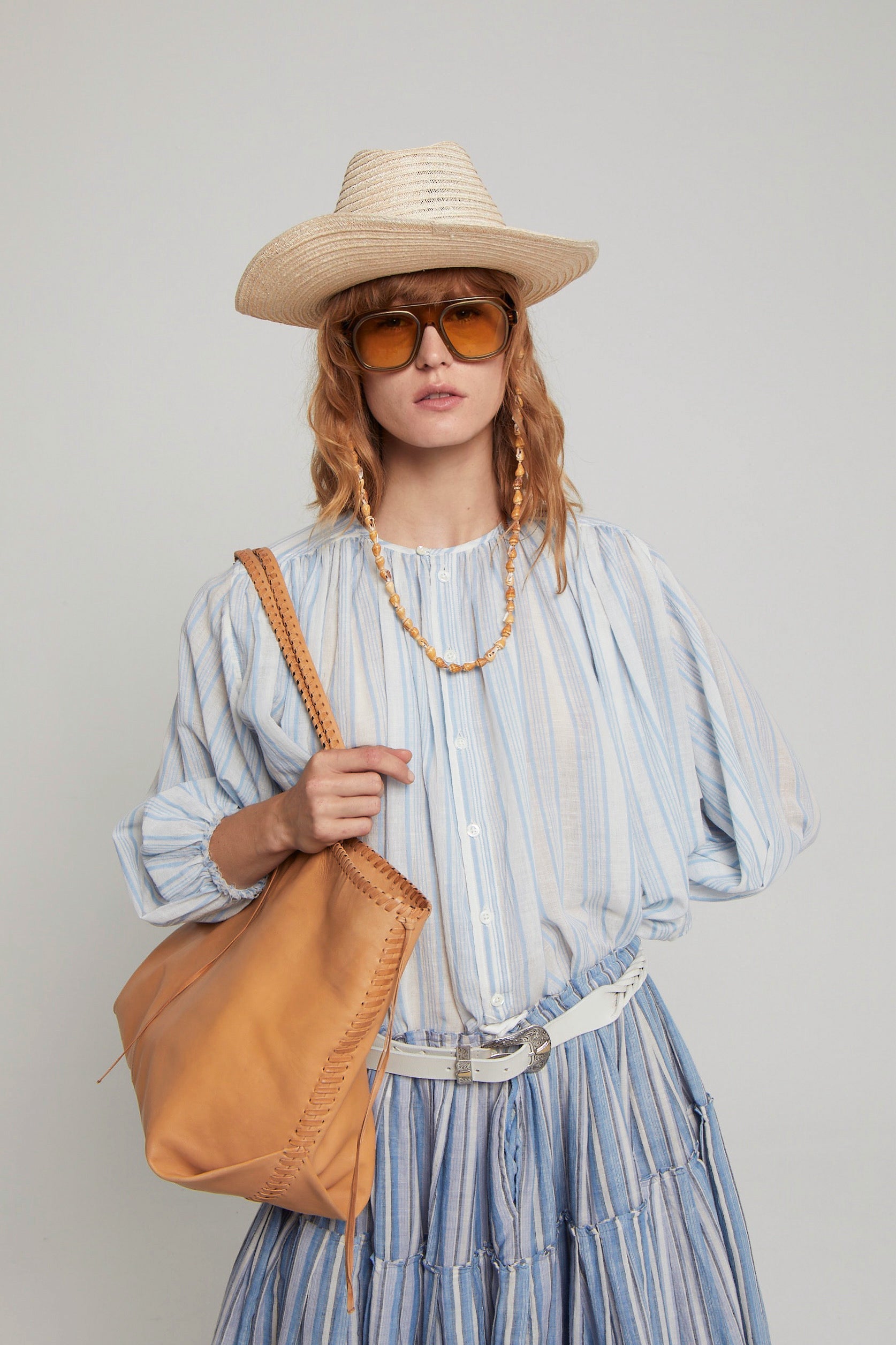 ZNOSTOCK_BLUE SHIRT CIGARBOX - Blue