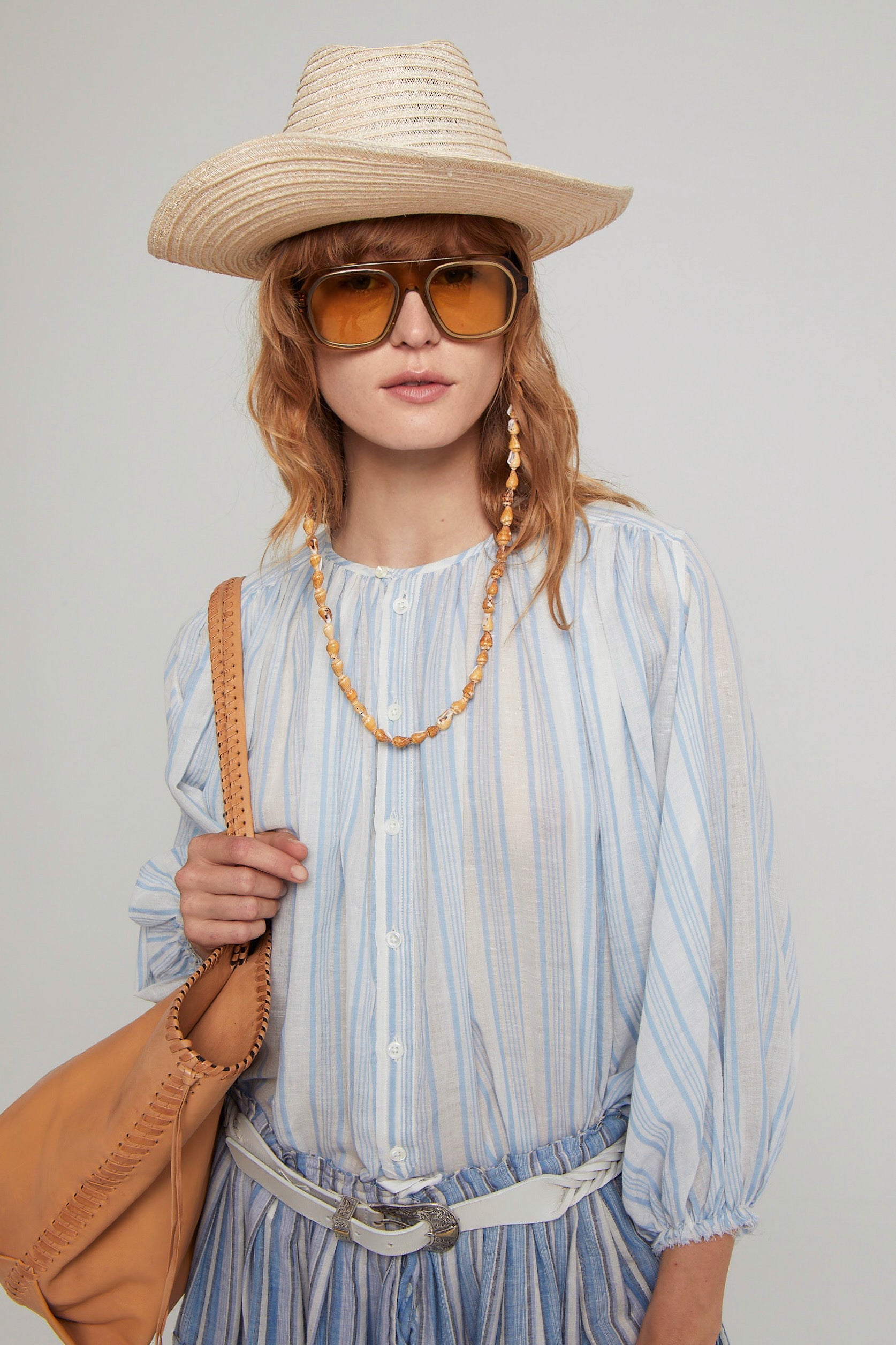 ZNOSTOCK_BLUE SHIRT CIGARBOX - Blue