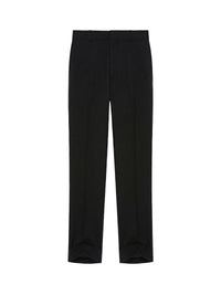 Pantalon slim en laine - Black