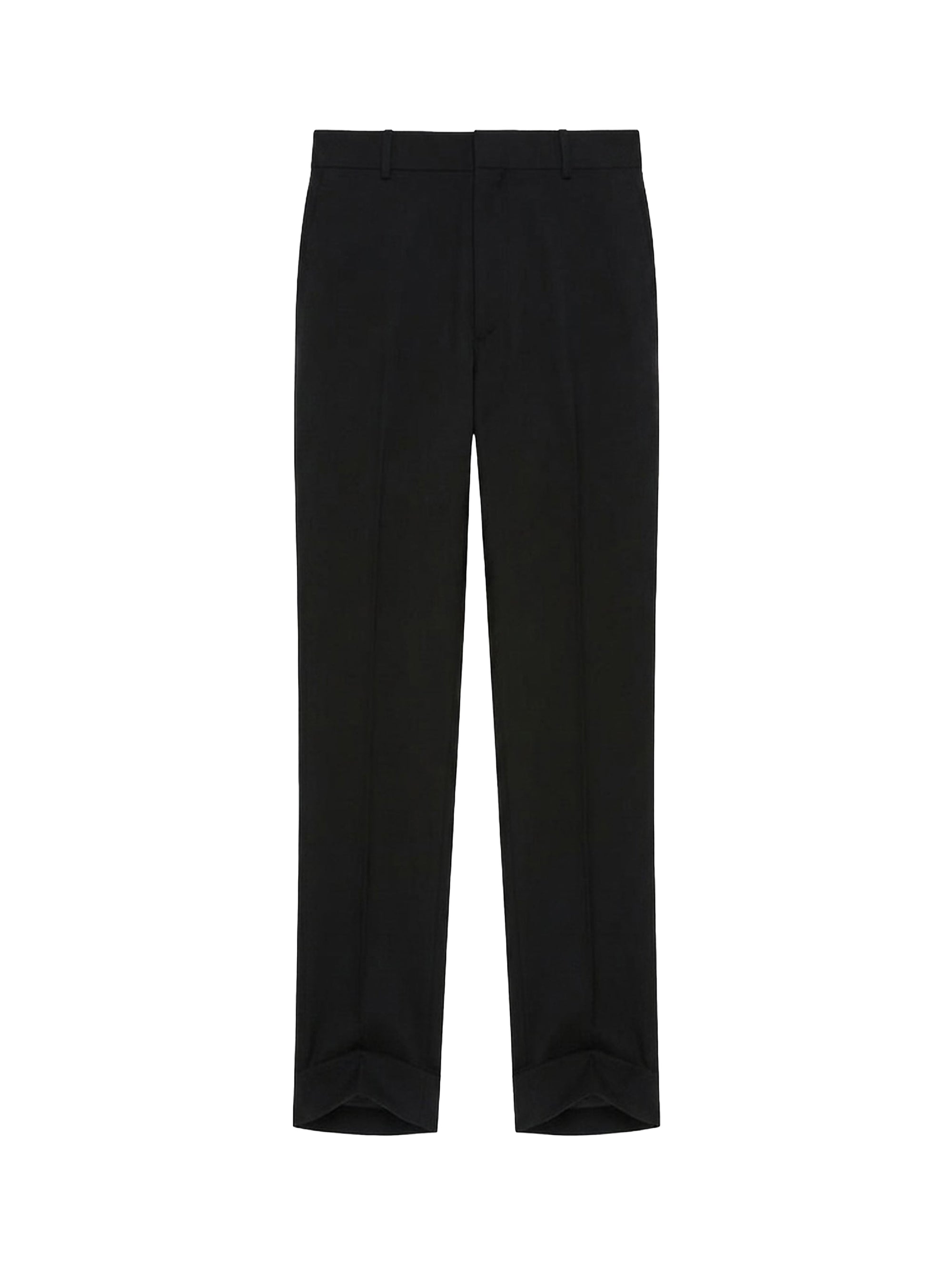 Pantalon slim en laine - Black