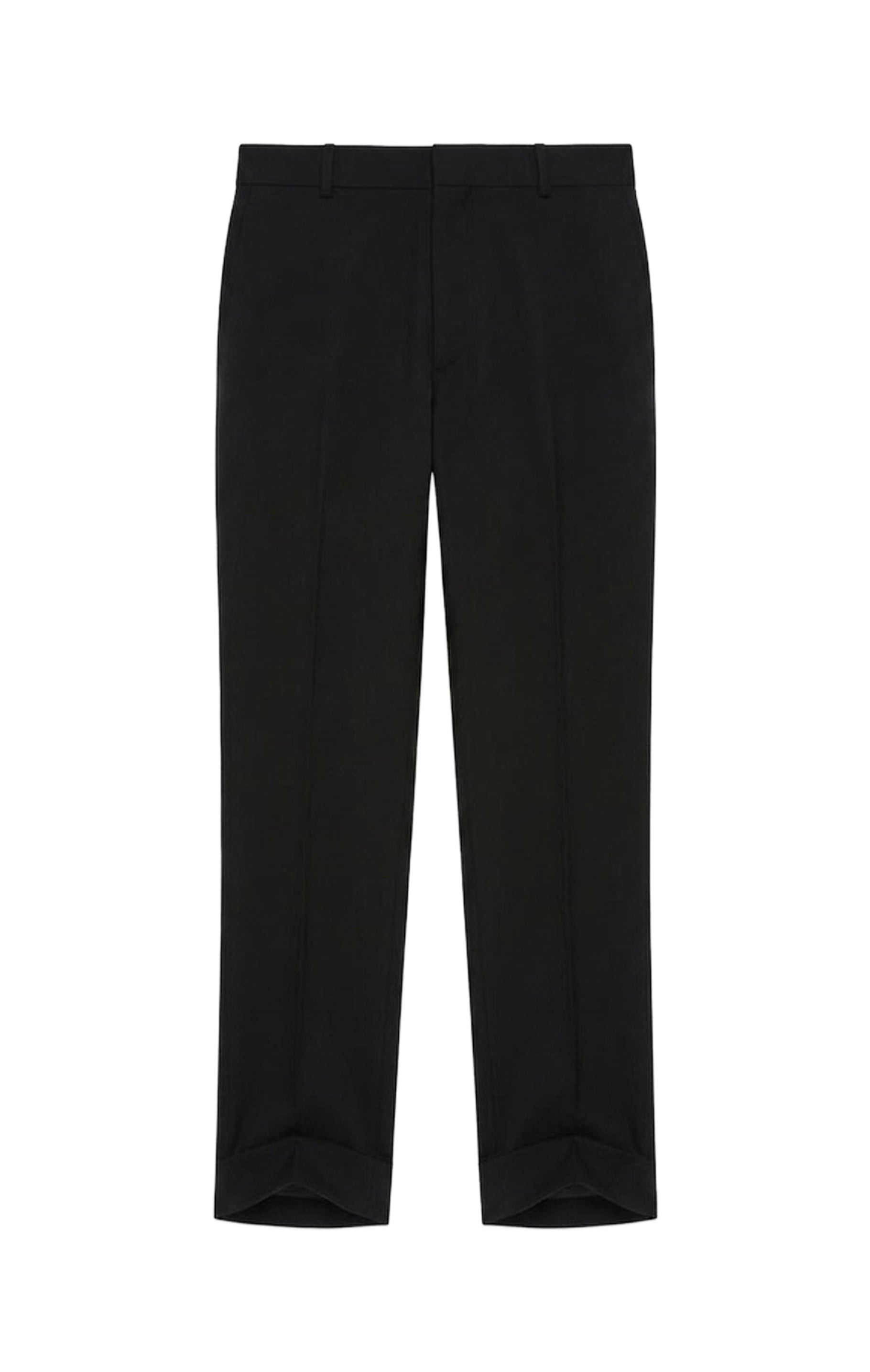 Pantalon slim en laine - Black