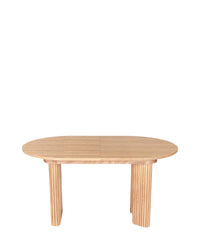 Table à manger extensible Adriano en bois - Bois naturel