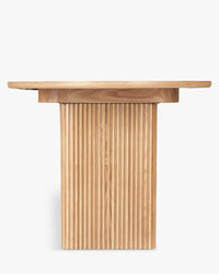 Table à manger extensible Adriano en bois - Bois naturel