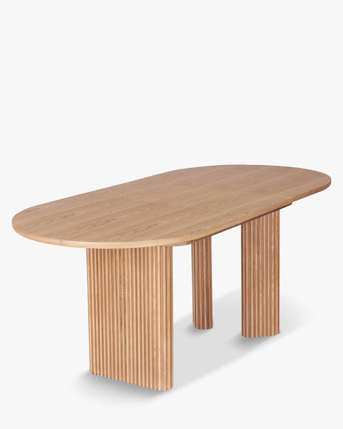 Table à manger extensible Adriano en bois - Bois naturel