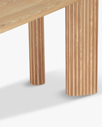 Table à manger extensible Adriano en bois - Bois naturel