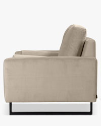 2-seater Sofa Midnight - Taupe lafayette