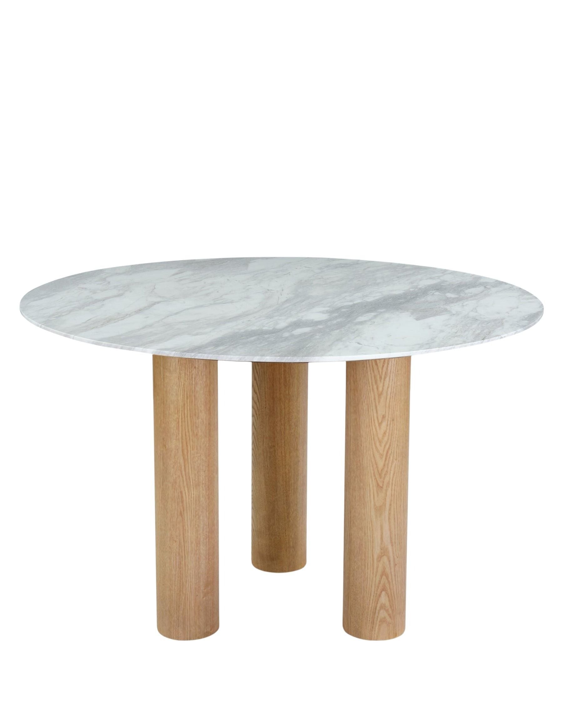 Table à manger Benedetta - Marbre blanc