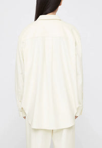 Chemise en velours côtelé - Macadamia