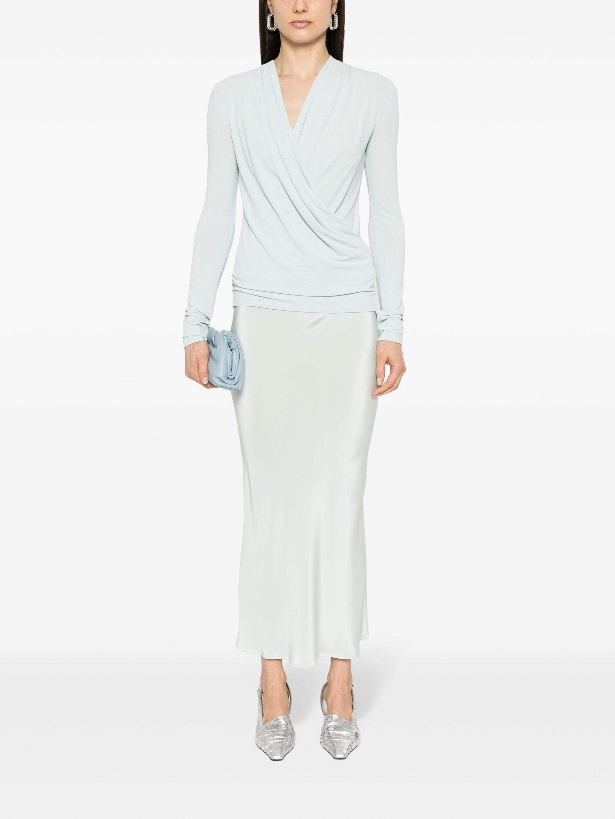 Blouse drapée - Frost
