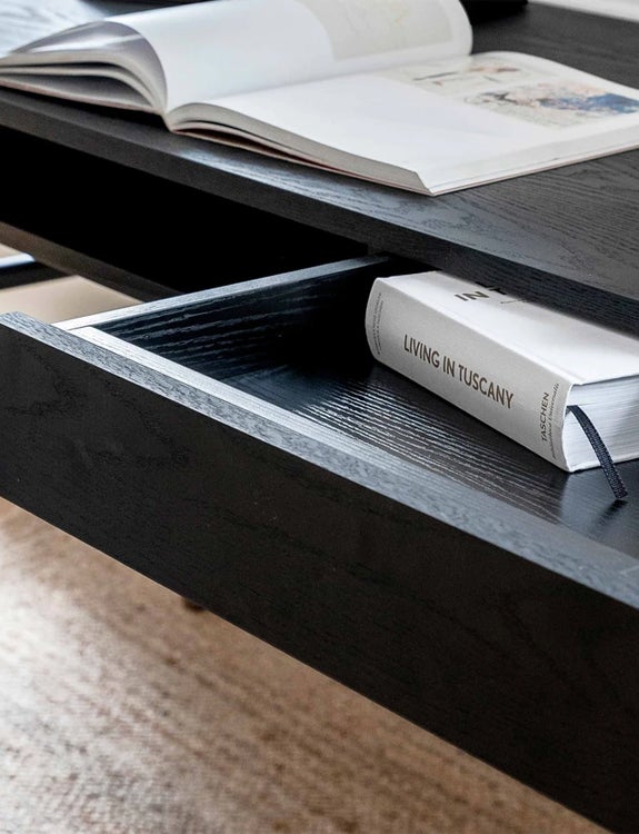 Bureau design Solomon - Noir