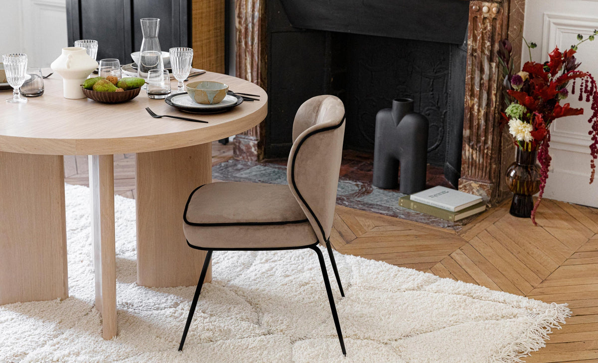 Chaise Wayne - Taupe