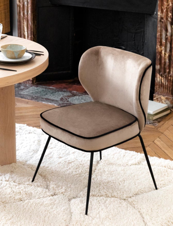 Chaise Wayne - Taupe