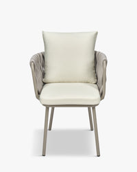 Chaise de jardin Hamptons - Blanc Écru
