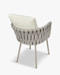 Chaise de jardin Hamptons - Blanc Écru