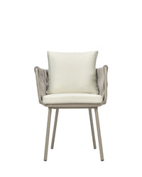 Chaise de jardin Hamptons - Blanc Écru