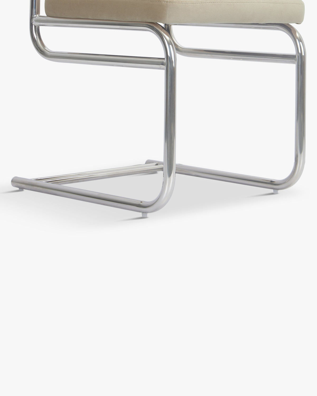 Chaise design Uberto - Cannage & Métal Chromé