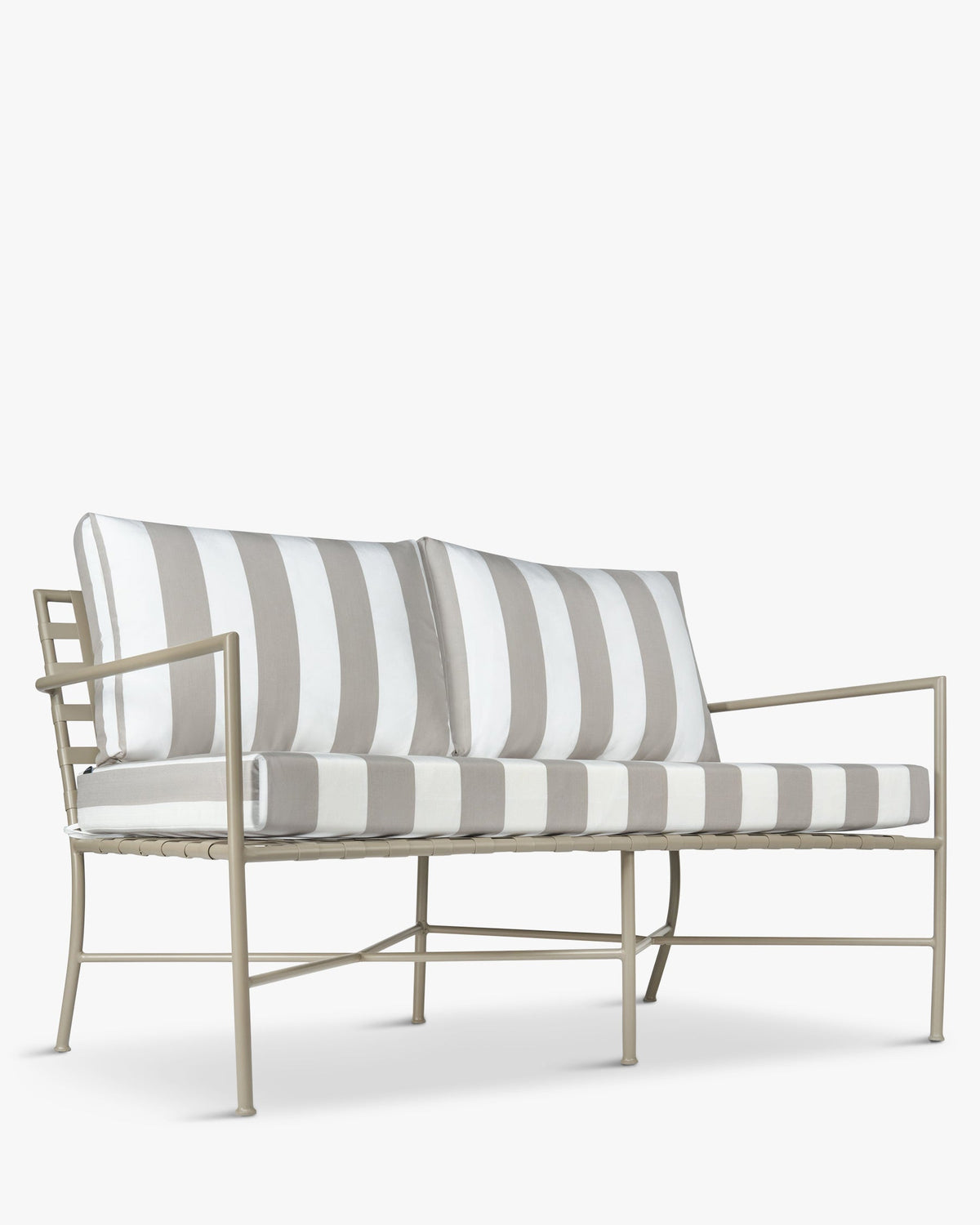 Canapé de jardin Bel Air - Taupe Rayé