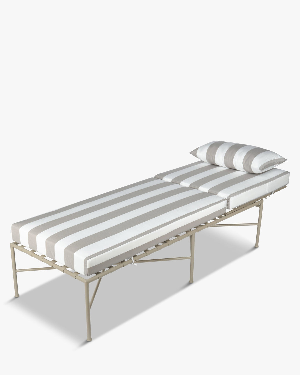 Bain de soleil Bel Air - Taupe Rayé