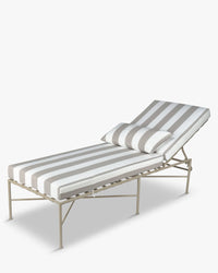 Bain de soleil Bel Air - Taupe Rayé