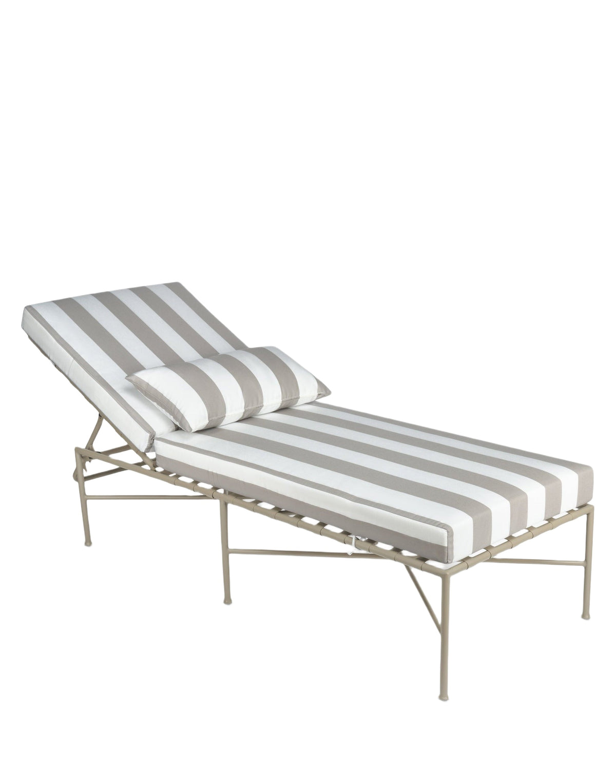 Bain de soleil Bel Air - Taupe Rayé