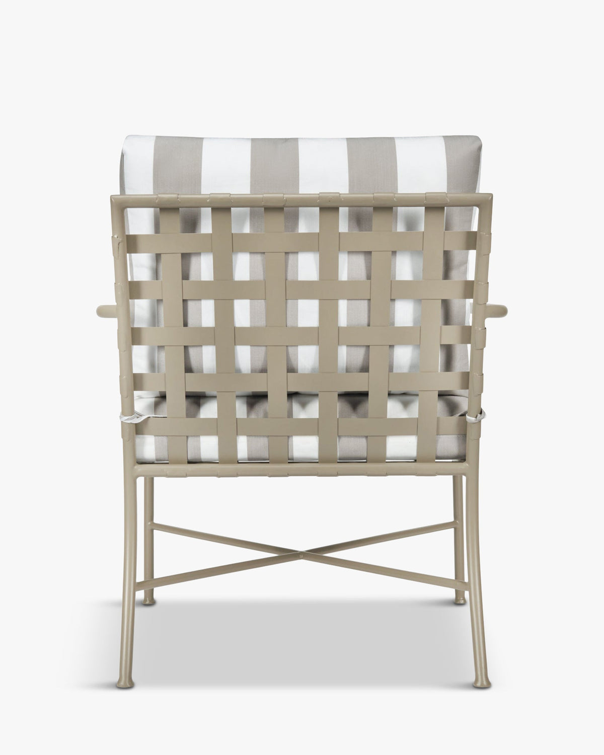 Fauteuil de jardin Bel Air - Taupe Rayé