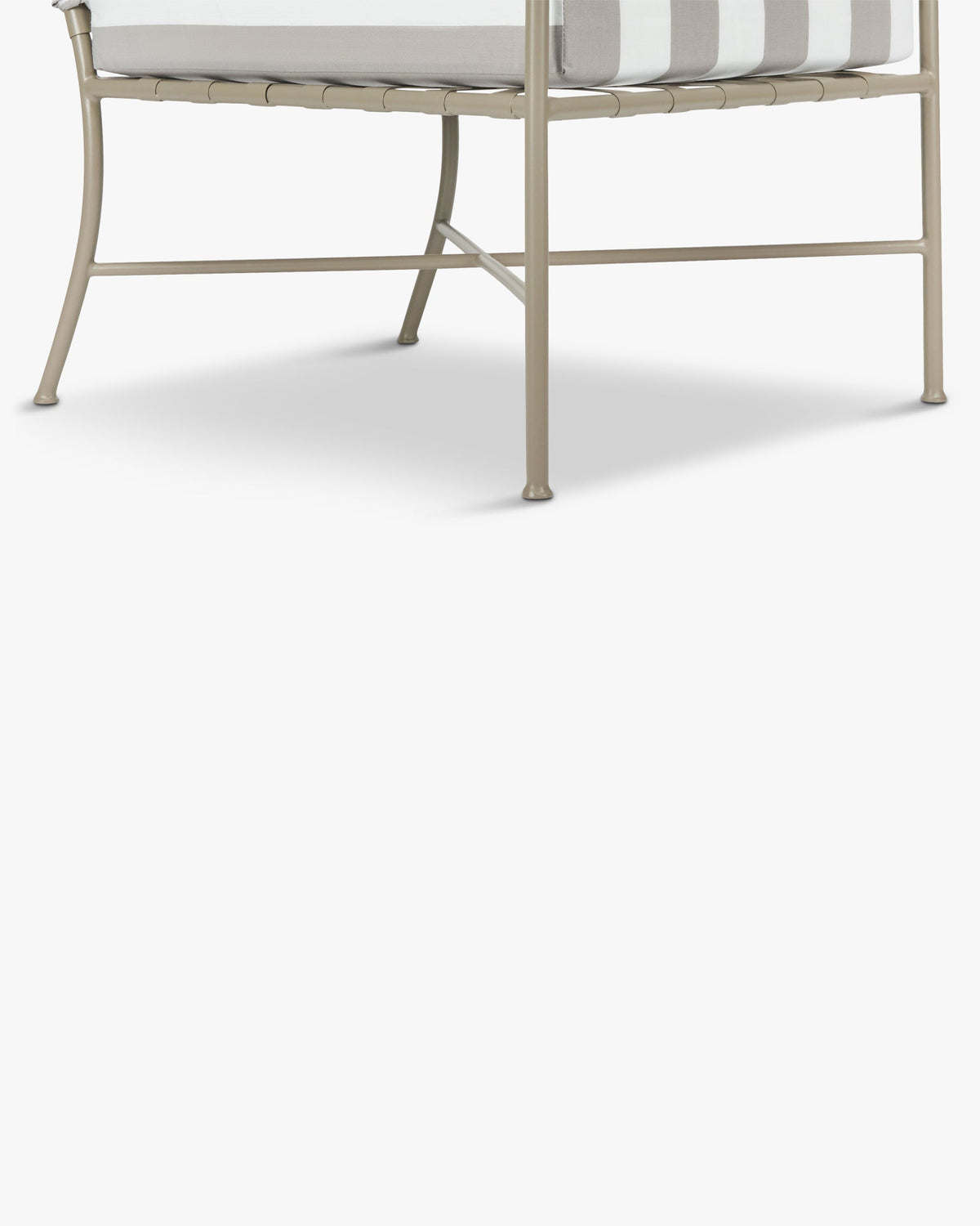 Fauteuil de jardin Bel Air - Taupe Rayé