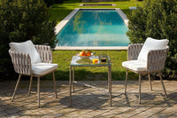 Chaise de jardin Hamptons - Blanc Écru