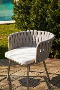 Chaise de jardin Hamptons - Blanc Écru