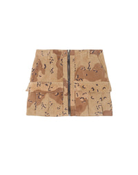 Jupe cargo recyclée - Desert Camo