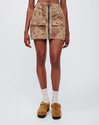 Jupe cargo recyclée - Desert Camo