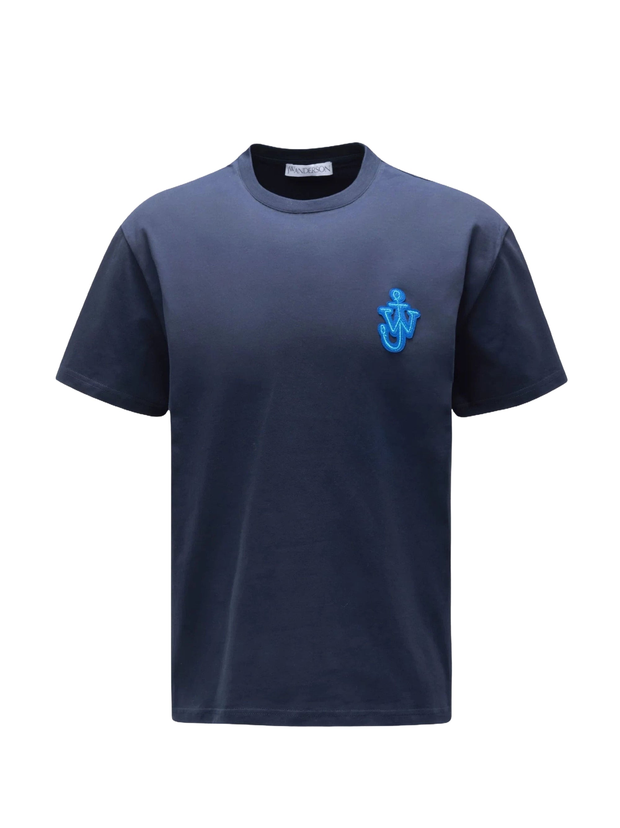T-Shirt Avec Patch Ancres - Navy