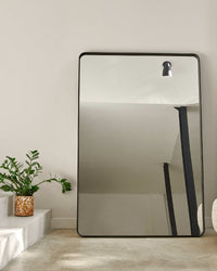 Miroir design Silence en métal - Métal doré