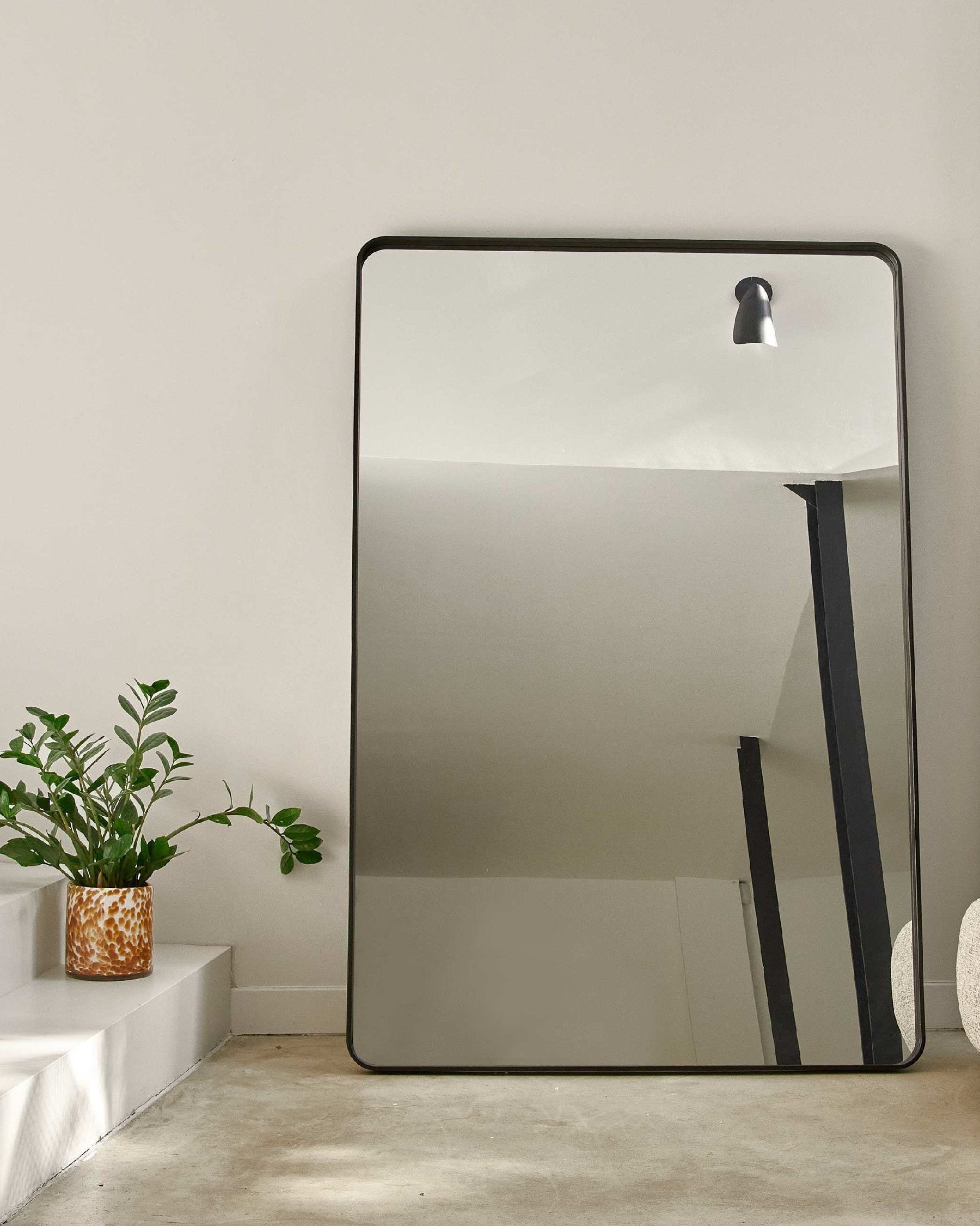 Miroir design Silence en métal - Métal doré