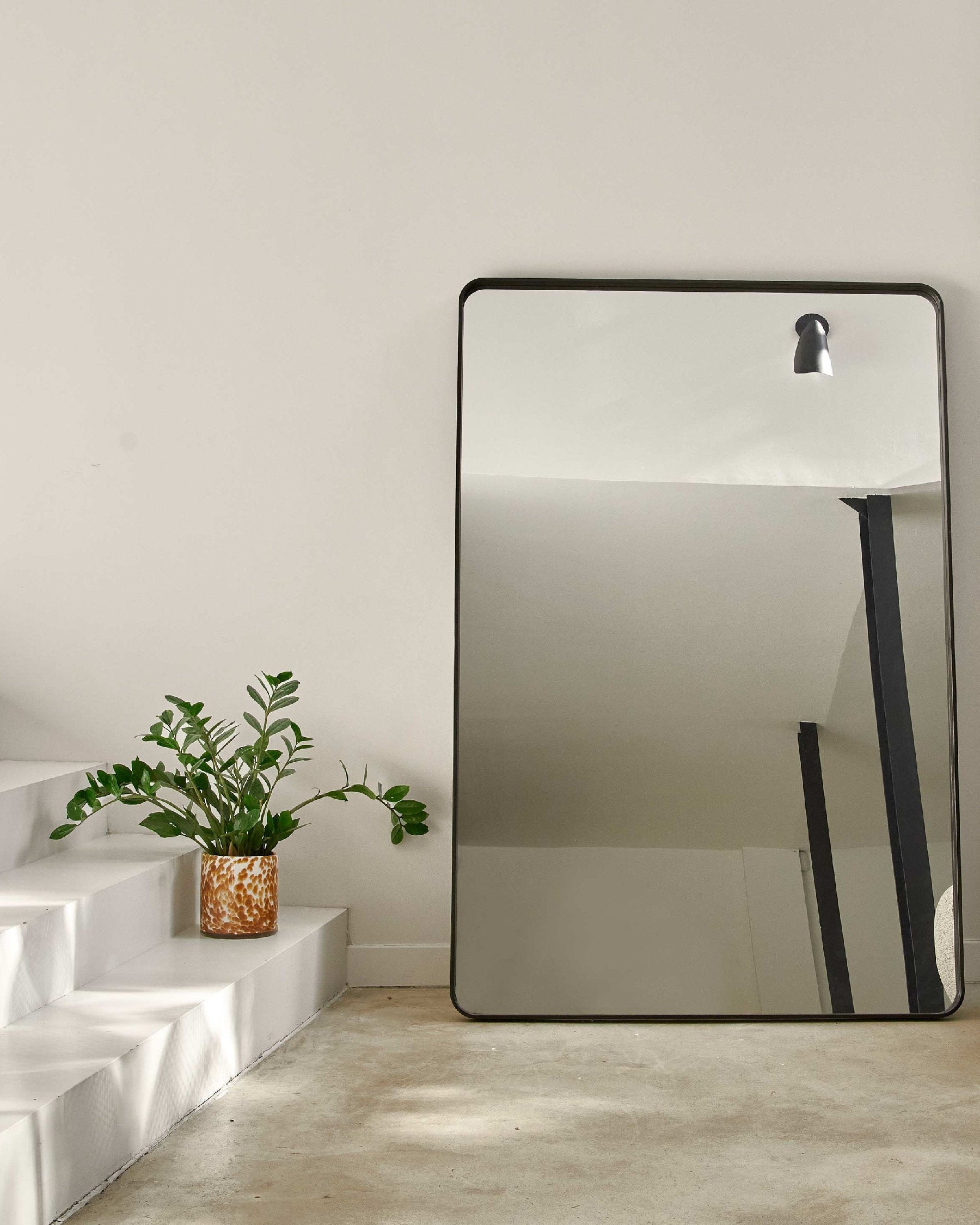 Miroir design Silence en métal - Métal doré