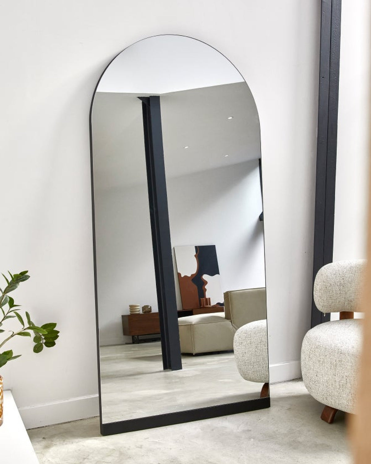 Miroir design Elle - Verre