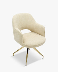 Luthor swivel office chair - Tweed sable