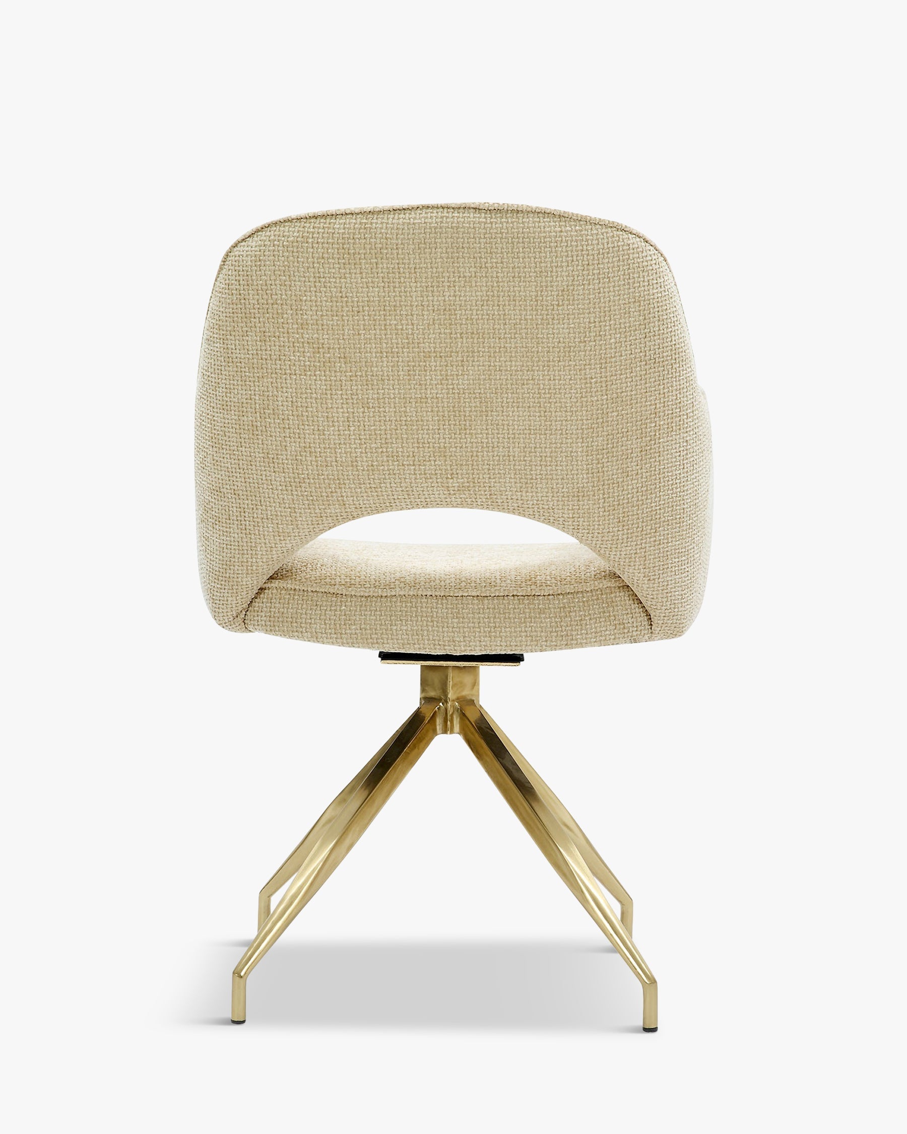 Luthor swivel office chair - Tweed sable
