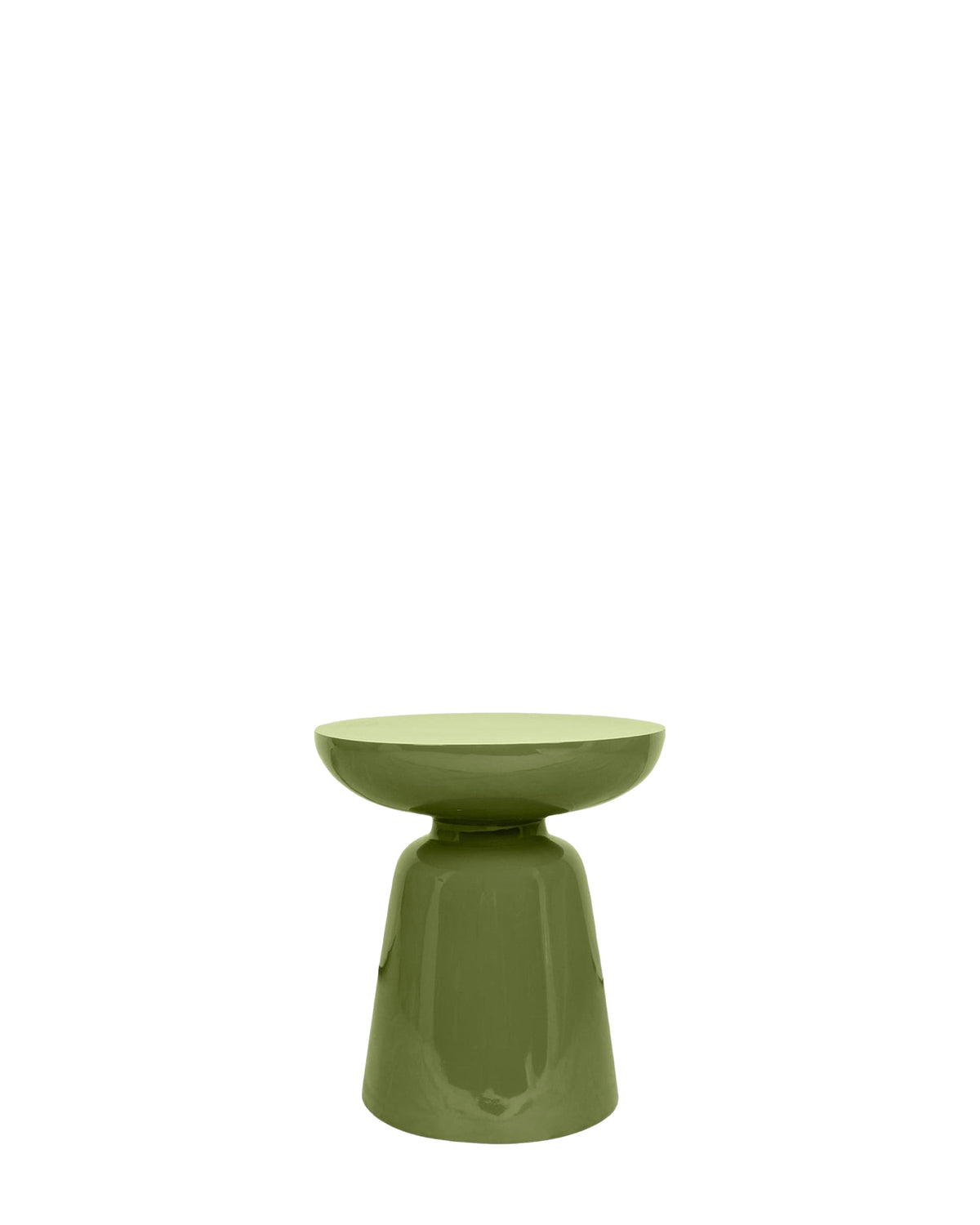 Meuble d'appoint Cersei en fibre de verre - Vert