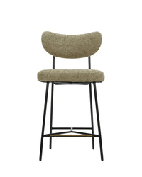 Tabouret de bar Jasper - Tweed taupe