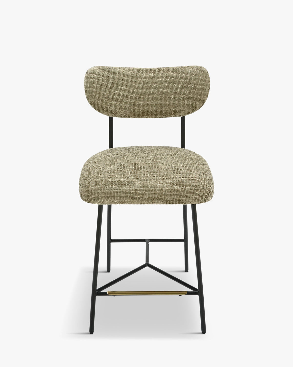 Tabouret de bar Jasper - Tweed taupe