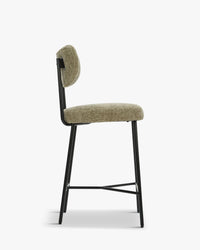 Tabouret de bar Jasper - Tweed taupe